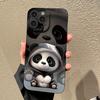 Panda graphic phone case for iPhone 15 14 13 12 11 x XR Xs SE2 SE 8 7 plus pro Max mini silicone back cover