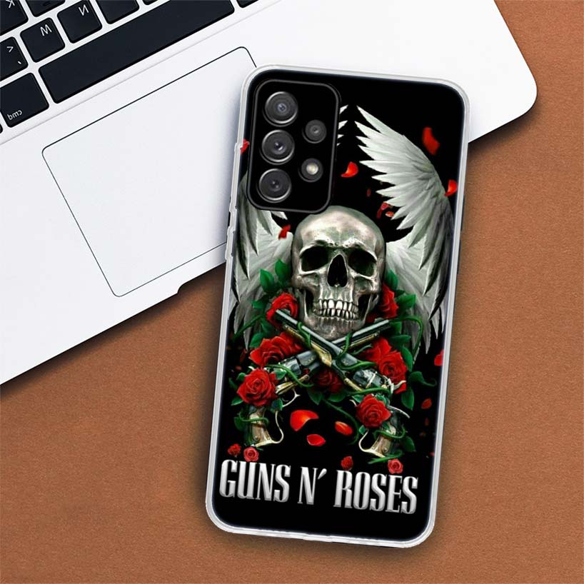 Guns N Roses Good Time Phone Case For Samsung Galaxy A51 A71 A50 A70 A40 A30 A20E A10 A41 A31 A21S A11 A01 A6 A8 + A7 A9 Plus