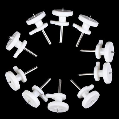 10Pcs Small Wall Mounted Hooks Non-Trace Nail For Concrete Cinder Block Hardwood