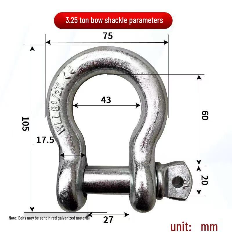 American Bow-Shaped Heavy-Duty Shackle Ring Lock