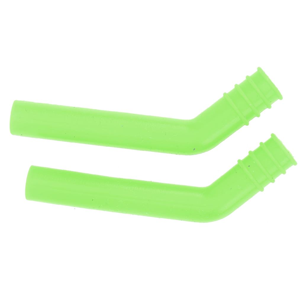 1 Pair Engine Exhaust Pipe Extender Silicone Extension Tube for   1Celsius8 1Celsius10 RC Car