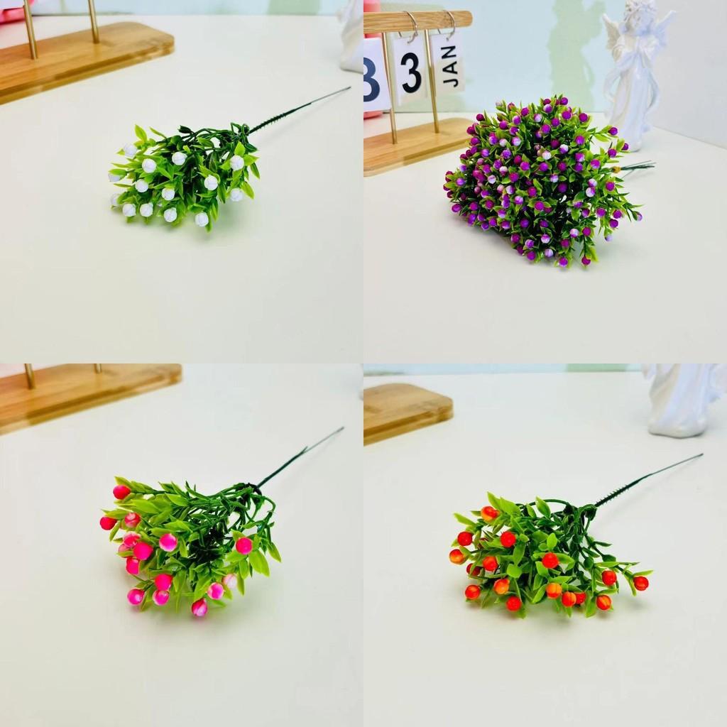 Home Decor Artificial Flower Stick With Plastic Material For Wedding And Photography Scene Decoration
