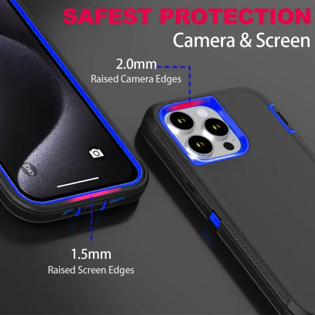 Robuste Armor Defender Hülle für Samsung Galaxy A57/37/27/17/07 A56/36/26/16/06/55/35 Unterstützt kabelloses Laden Ott Box Abdeckung