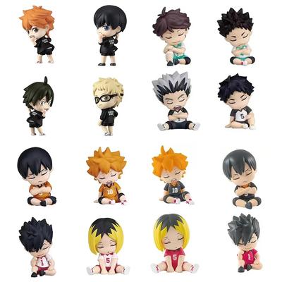 Originální Gacha Haikyuu Figurka k sezení rameno na rameni Shoyo Hinata Tobio Kageyama Akční figurka Hračky