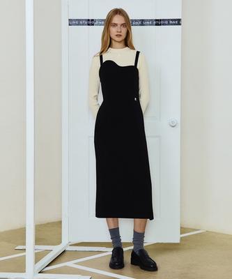 Line Studio One Wave Line Bustier Dress Jwopnk0100