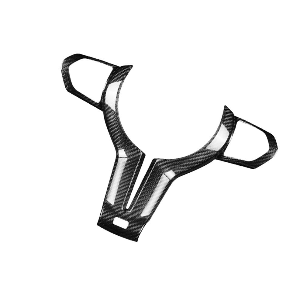 

Carbon Fiber Steering Wheel Decoration Cover For BMW M2 M3 M5 6M