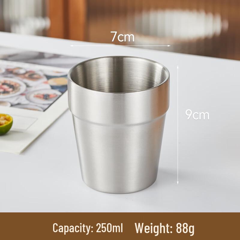 Laino 304 Stainless Steel Multipurpose Drinking Cups (Set of 5)