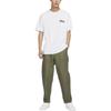 Nike Solid Color Zipper Sports Straight Leg Casual Pants Men bottoms Olive-Green FV5534-222