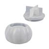 Storage Box Silicone Resin Mold with Lid Pumpkin Jar Epoxy Casting Molds for Jewelry Pendant Necklace Ornament Holder