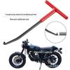 T-förmiger Auspufffederspanner für die Motorradwartung