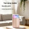 2026 Rechargeable 1200mAh Humidifier with Seven-Color LED & Wireless Design