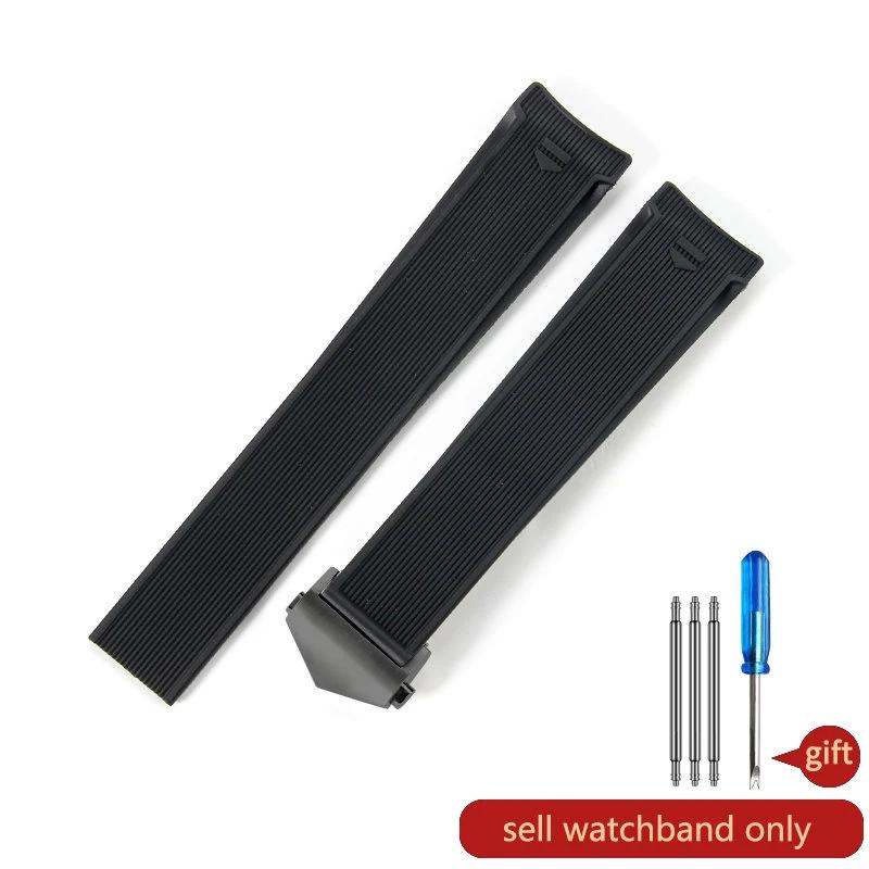 

Для Tag Heuer Concept F1 22мм Силіконовий Ремінець з Складною Застібкою з Інструментом Годинникові Ремінці Racing 300 Tiger Calila Arc Гумовий Замінний Ремінець для Годинника 22mm