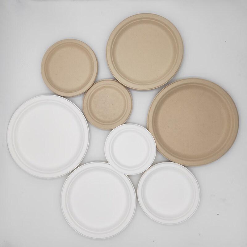 Disposable Biodegradable Paper Plates