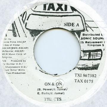 

7inch Record GTS - On & On TAX0175 Taxi Jamaica Reggae, Ska & Dub Used