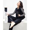 Fashion suit vest slimming three piece set slimming temperament old money style set