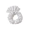Kijun Stripe Corsage Scrunchie Off-White Stripe