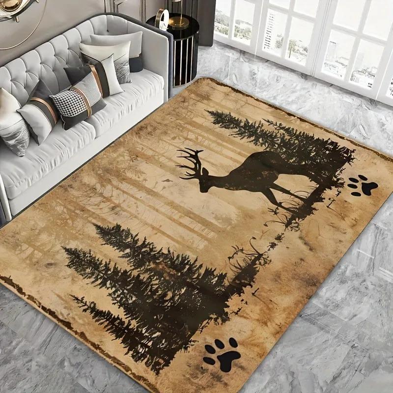 1PC Chicken Pattern Kitchen Rugs Non-Slip Home Door Mats Pop Design Bathroom Rugs Bath Mat Carpet for Home Sink Laundry Decor