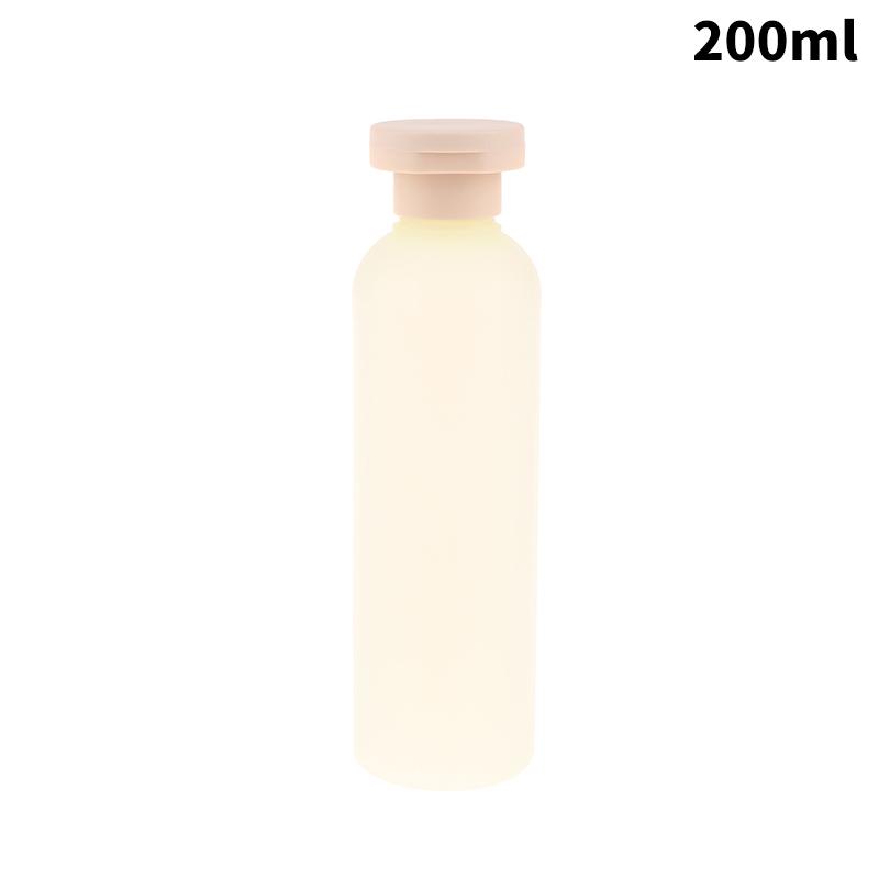 200ML Plastic Shampoo Shower Gel Foaming Soap Dispensers Refillable Bottles Flip Lotion Bottles