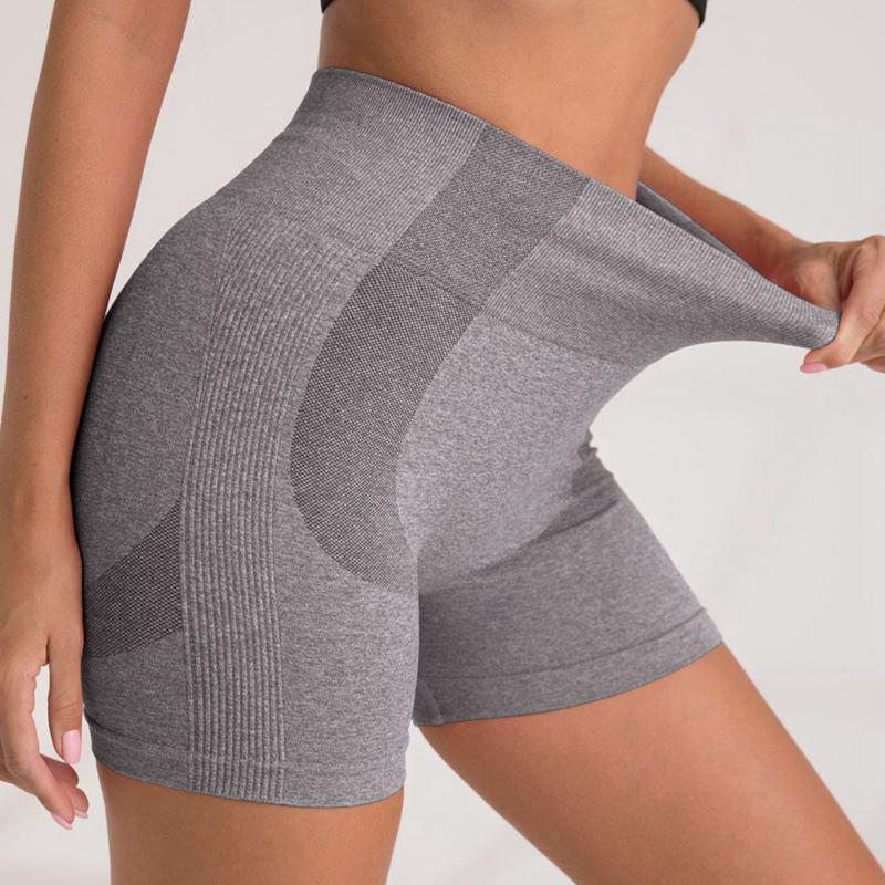 Women High-waisted Hip Lifting Yoga Pants Quick-drying Fitness Shorts