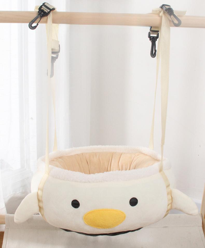 

Подвесной дизайн Гамак-гнездо для кошек Короткий плюш ПП хлопок Домик для кошек Многоцелевой Теплый Принадлежности для домашних животных Гамак Кровать для кошек S-30x30cm жёлтый