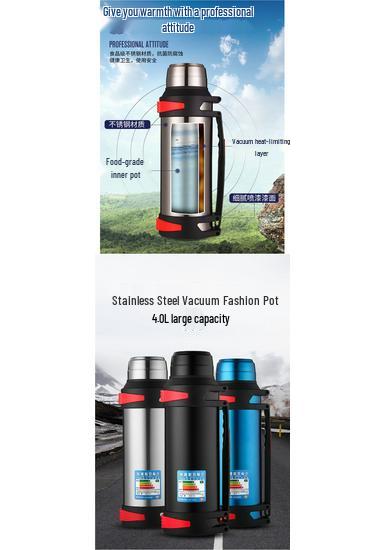 Stainless Steel Insulated Travel Thermos Large Capacity Water Bottle