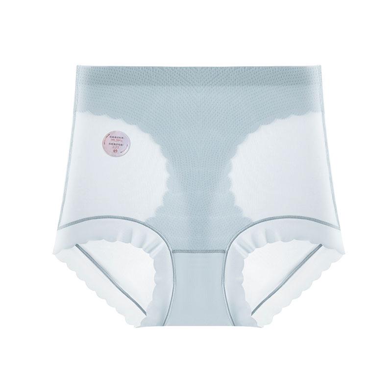 2025 Summer Women's High-Waisted Seamless Antibacterial Tummy Control Butt-Lifting Triangle Panties