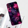 Summer Tropical Plants Phone Case For Samsung S25,S24,S21,S22,S23,S30,Ultra,S20,Plus,Fe,Lite,Note,10 Black Soft Shell