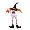Halloween Witch Hat Long Legged Doll Ornament for Eerie Season Fun Home Accent HX6C