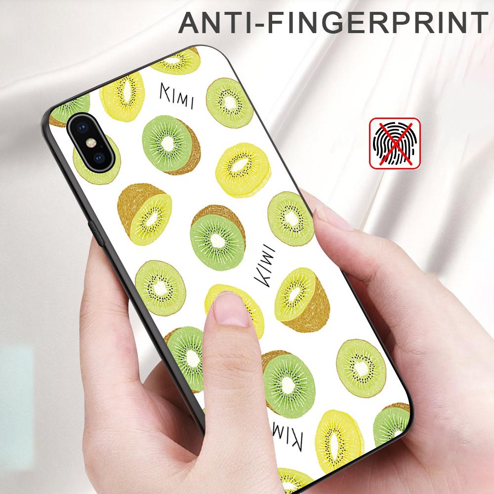 Weiche Silikon-Schutzhülle für den Sommer, tropische Früchte, Avocado, Ananas, TPU