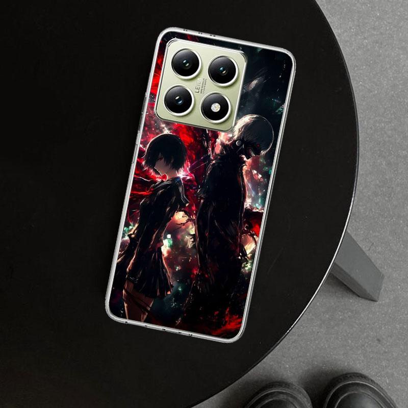 Ghoul Tokyo Touka Kirishima Phone Case Cover for Xiaomi Redmi Note 15 14 13 12 11 Pro Plus 14S 12S 11S 11T 11E 10S 10 Customized