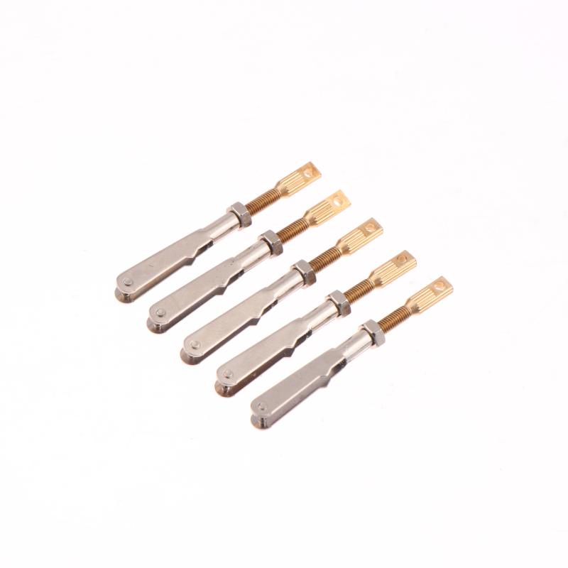 5 Stück M2/M3 Metall Gabelkopf Eisen U-Klammern Spannfutter Zugstangenverbinder Kupplungsteile für DIY RC Flugzeugmodelle