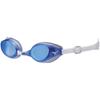 Mizuno Swimming Fitness Blue with Flash Blue Mirror Goggles, Goggles, N3JE800127,