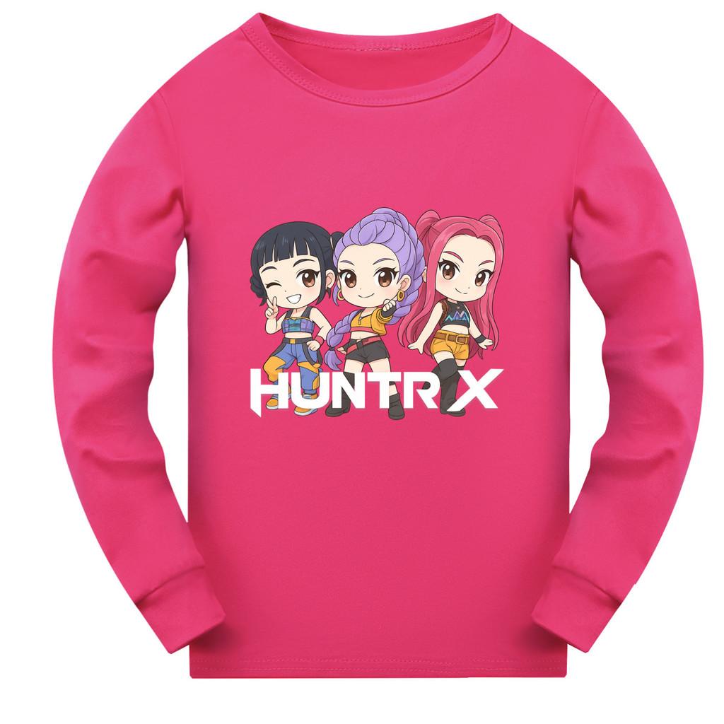 5015 Kids Girls Rumi Zoey Mira Super Star Print Long Sleeves T-Shirt