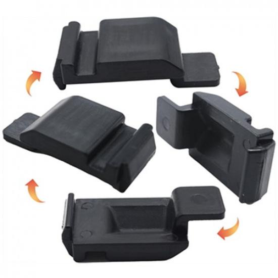 4pcs Car Door Lock Striker 1237200104 Fit for Mercedes-benz W123 240D 280E 300D