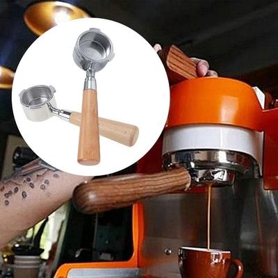 Parts For Delonghi Coffee Bottomless Portafilter 3 Ears 51mm Portafilter Stainless Steel