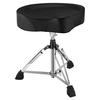 Donner Adjustable Drum Throne, Padded Drum Stool, Motorcycle Style