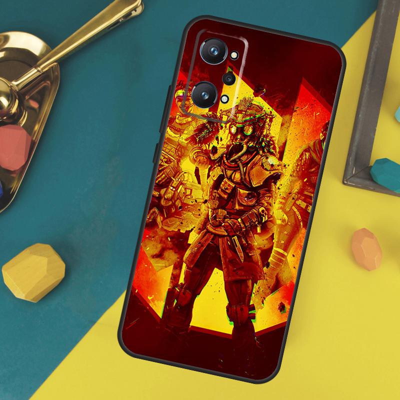 Apex Legends Case For Realme 10 11 12 13 14 Pro Plus GT 5 6 6T GT7 Pro C67 C61 C53 C51 C21Y C25S C55 C75