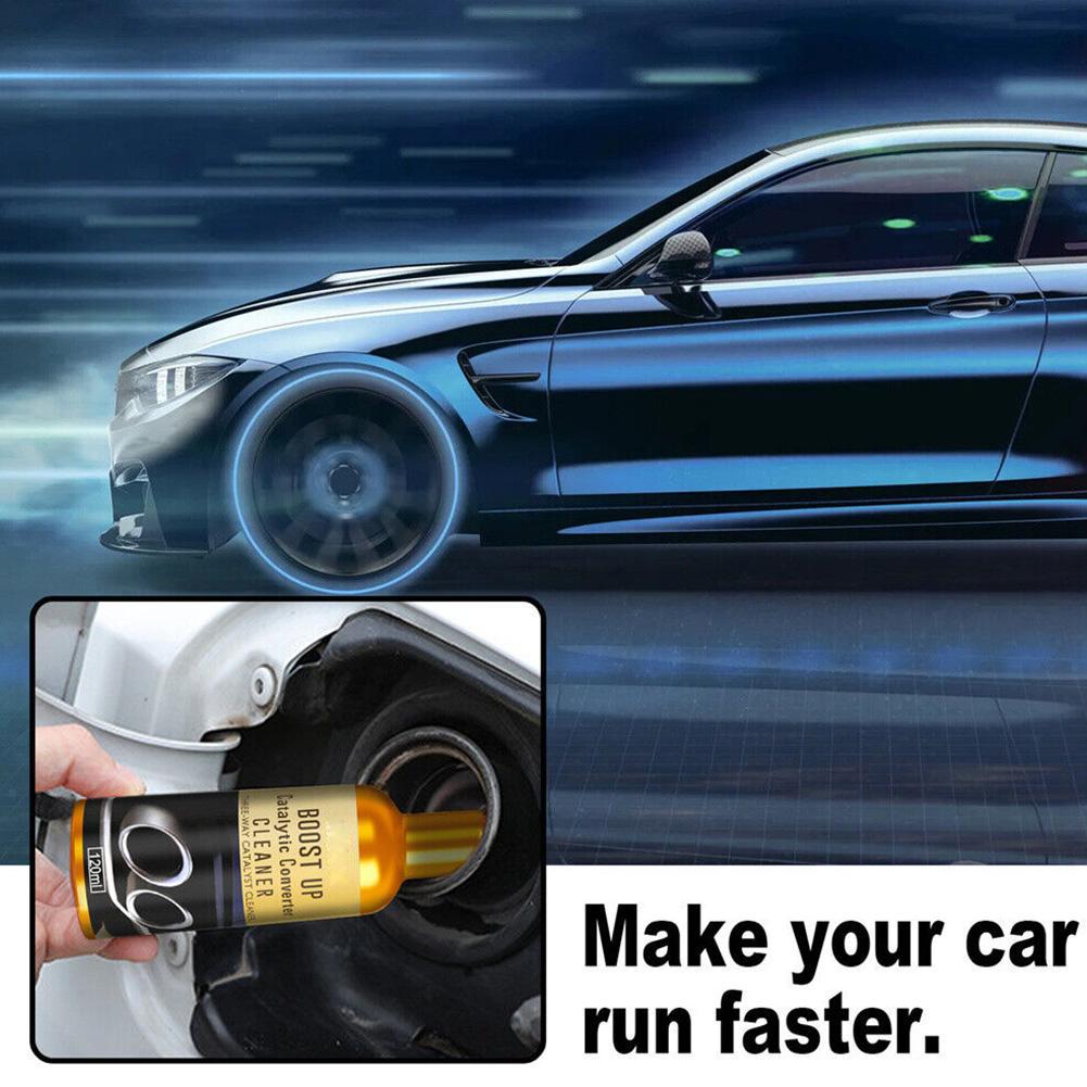 1pcs 120ML Car Catalytic Converter Cleaners Automobile Engine Cleaner Easy Cleaning To Accelerators CSV Clean Engine Cataly T7N1