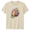 Floral Brain Unisextal Health Unisexs TShirt Psychology Birthday Gift For Her