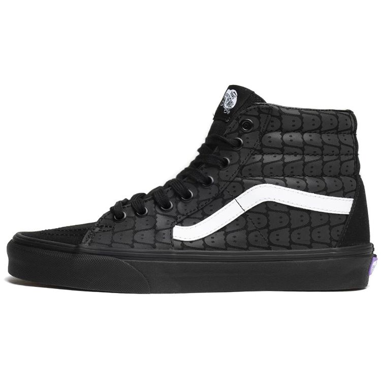 

Vans Кроссовки унисекс Sk8-Hi Ghostly черные со светоотражающим эффектом VN0A4BV6THM