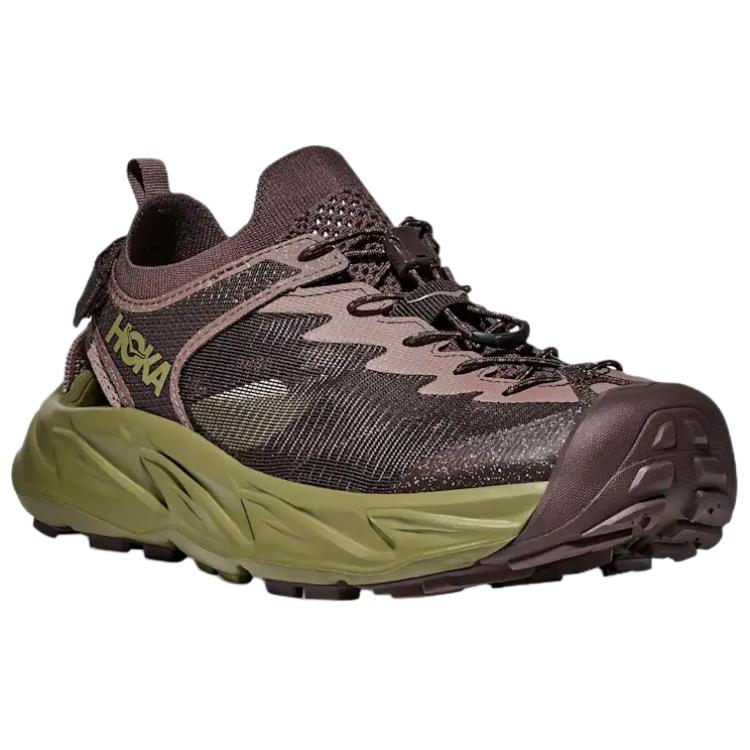 HOKA ONE ONE HOPARA 2 River Trekking Shoes Men's Purple Green 1147650-WNTW
