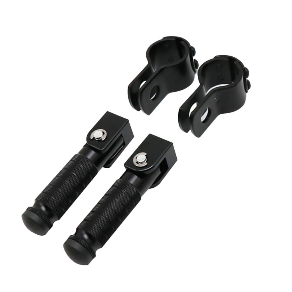 Motorcycle Pedals Folded Footrest Footpeg For Yamaha Honda Suzuki Kawasaki Motorbike Mopeds Scooters Bicycle Foldable Footrest