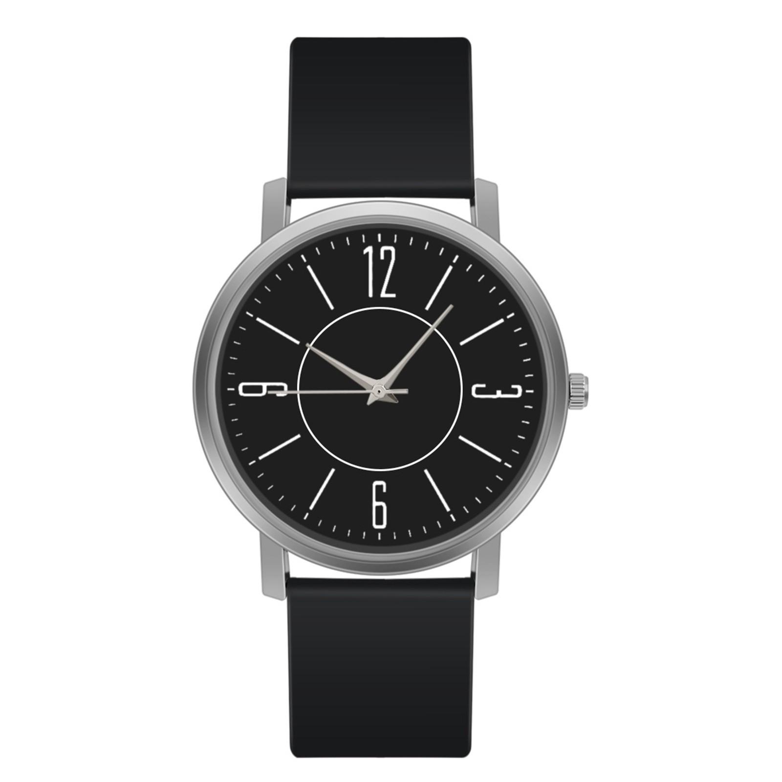 Men s And Women s Quartz Watch Simp Digital Watch Silicone Wristband Couple Wristwatch Couple Gift One Size