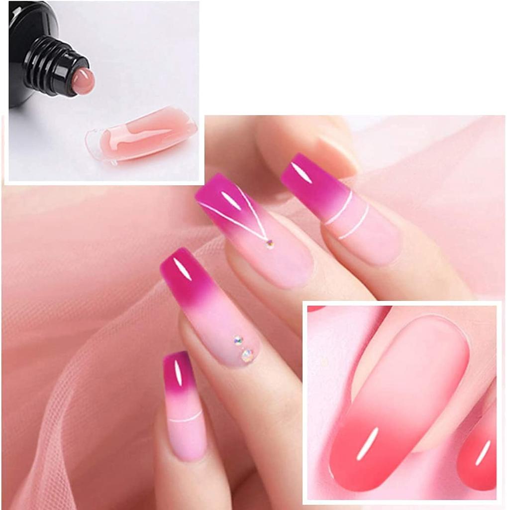Gel Nail Nail Extension Polygel Manicure Polygel Manicure Nail Extension Easy Nail Extension Poly Gel Set, Kit, Set, All-in-One Kit, Suit, 15ml,