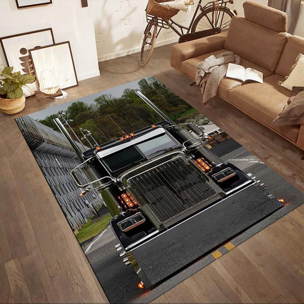 Kw Schwertransporter Fußmatte Büro Teppich Design Für Spielzimmer Schlafzimmer Balkon Esszimmer Rutschfester Teppich Büro Heimdeko Perfektes Geschenk Für FrauenMänner