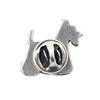 Scottish terrier, Aberdeen Terrier, Scottie, Aberdeenie - Broche de cachorro em uma caixa de presente, alfinete elegante, alfinete de lapela para jaqueta da marca Art-Dog