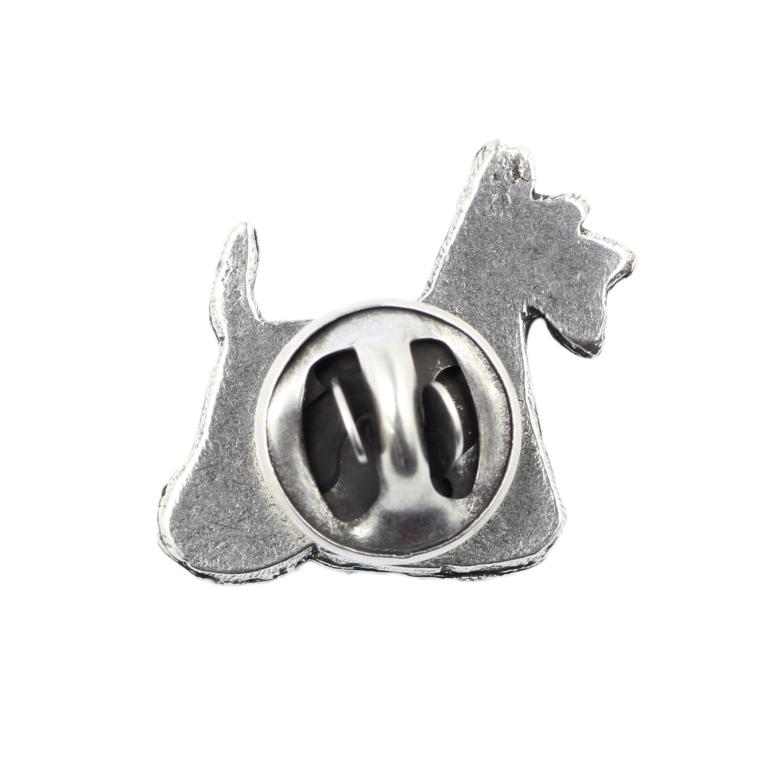 Scottish terrier, Aberdeen Terrier, Scottie, Aberdeenie - Broche de cachorro em uma caixa de presente, alfinete elegante, alfinete de lapela para jaqueta da marca Art-Dog