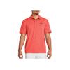 Under Armour Comfortable Loose Fit Polo Shirt Men Tops Orange 1351131-608