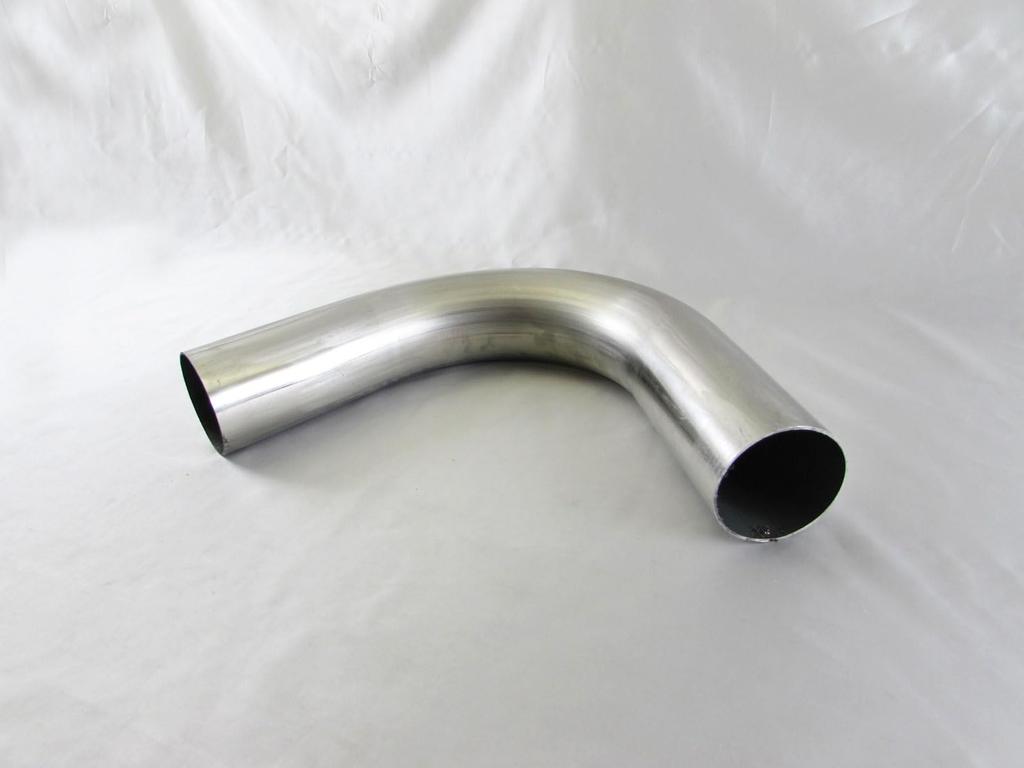 BRIGHTZ Stainless Steel Bent Set 70mm 70 120° Pipe, 1.5mm Thick, 2-Piece [CUR-PIPE-028-2PC] Diameter, 70, 120°