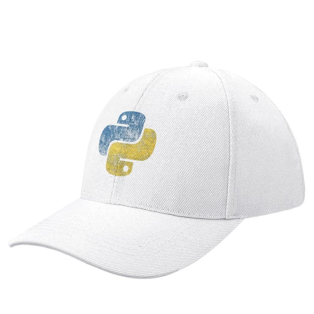Python Logo - Programmiersprache Baseballkappe Gollff Hut Schaumparty Hut Designerhut Unisex Kappen Damen